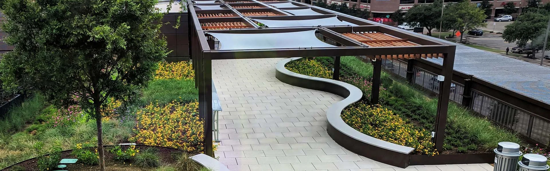 Fourth storey green roof