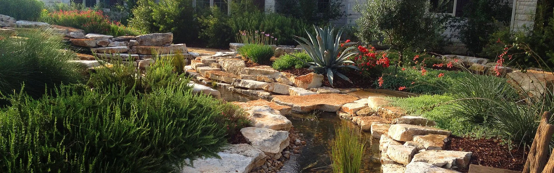 High-end residential landscape